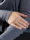 Valentine Rose Gold Ring With Smoky Quartz