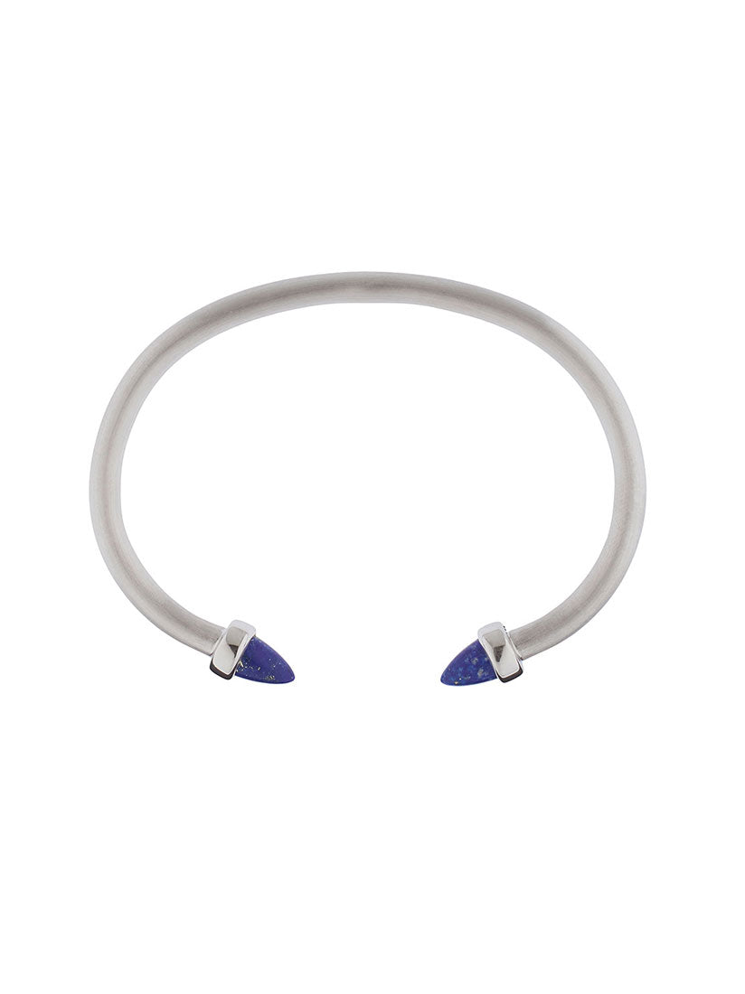 Freedom Silver  Bracelet with  Lapis Lazuli
