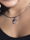 Kintana Silver Pendant With Iolite, Amethyst and Blue Topaz