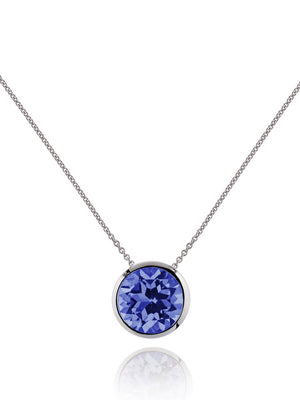 Juliet Silver Necklace With Iolite